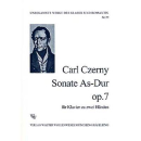 Czerny Sonate As-Dur op. 7 Klavier WW99