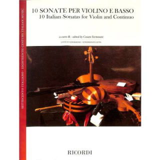 Fertonani 10 Sonaten VL BC NR141565