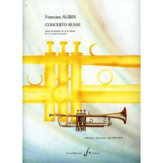 Aubin Concerto Russe Trompete Klavier GB8733